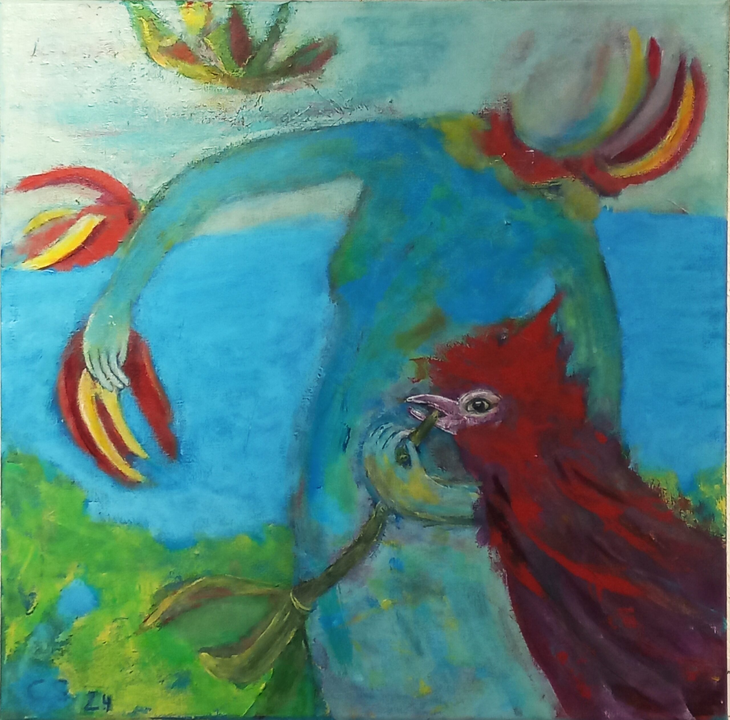 Er frisst mir aus der Hand. 2025. Christiane Schmid